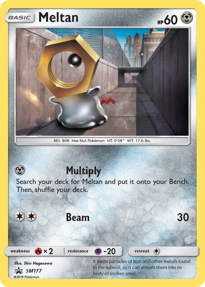 Meltan SM177 (SM Promos)  - Holofoil