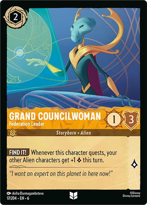 Grand Councilwoman, Federation Leader 17/204 (Azurite Sea) 