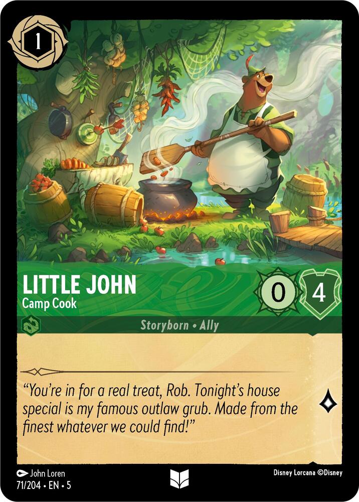 Little John, Camp Cook 71/204 (Shimmering Skies) 