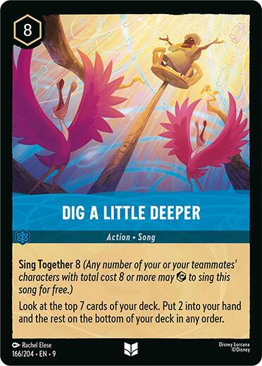 Dig a Little Deeper 166/204 (Fabled)  - Cold Foil
