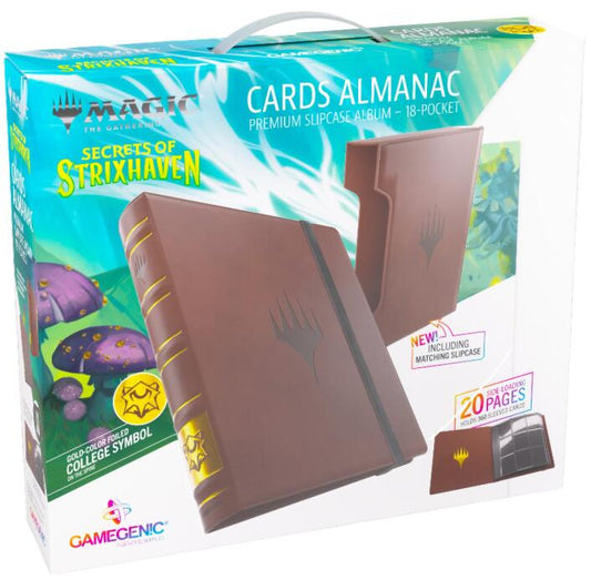 Gamegenic Magic The Gathering Secrets of Strixhaven - Lorehold - Cards Almanac Premium Slipcase Album 18-Pocket