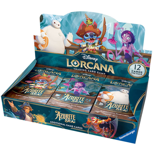 Disney Lorcana TCG - Azurite Sea - Series 6 Booster Box