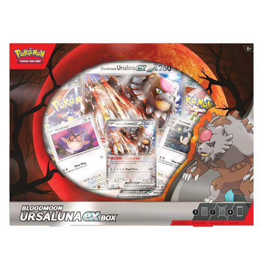 POKÉMON TCG Blood Moon Ursaluna EX Box