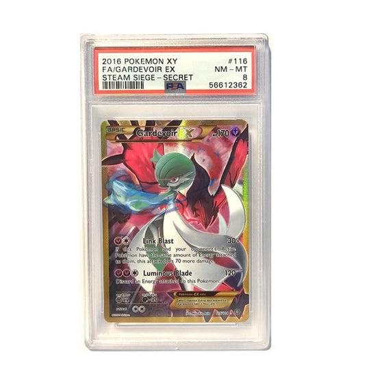 PSA 8 - 2016 POKEMON FA/GARDEVOIR EX #116 - XY STEAM SIEGE