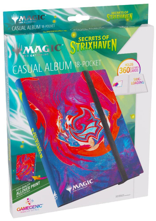 Gamegenic Magic The Gathering Secrets of Strixhaven - Prismari - Casual Album 18-Pocket