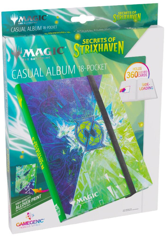 Gamegenic Magic The Gathering Secrets of Strixhaven - Quandrix - Casual Album 18-Pocket