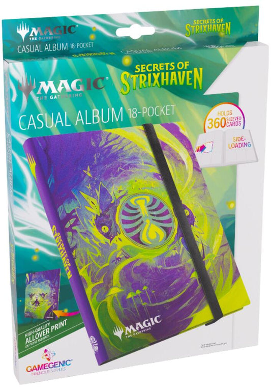 Gamegenic Magic The Gathering Secrets of Strixhaven - Winterbloom - Casual Album 18-Pocket