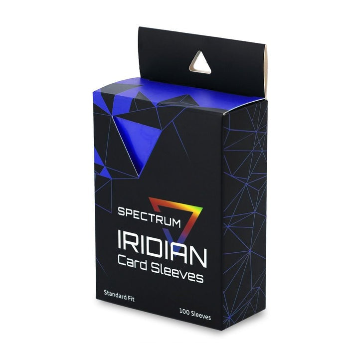 Spectrum IRIDIAN Card Sleeves - Bue - Matte Finish - Standard Fit 100 Sleeves