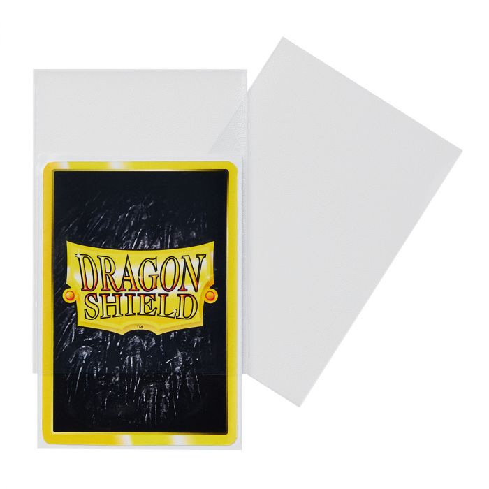 Dragon Shield: Japanese Size Outer Sleeves – Matte – Clear