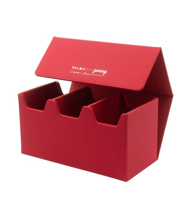 COLLECTOR'S SERIES GRADED CARD STORAGE CASE – LARGE - RED
