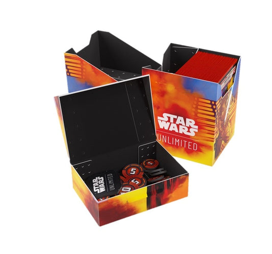 Star Wars Unlimited Soft Crate - Deck Box - Luke/Vader by Gamegenic