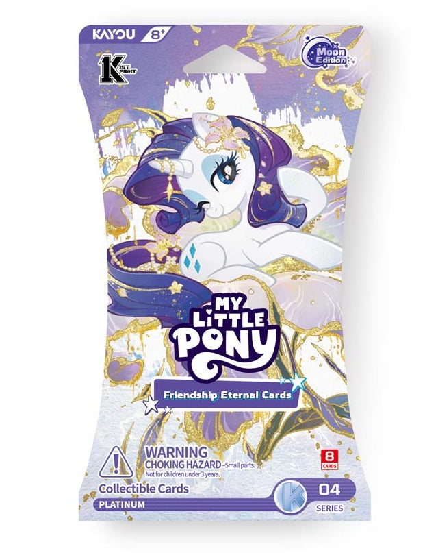 Kayou My Little Pony Friendship Eternal Moon Edition Collector Card Hangsell Blister Pack Series 4
