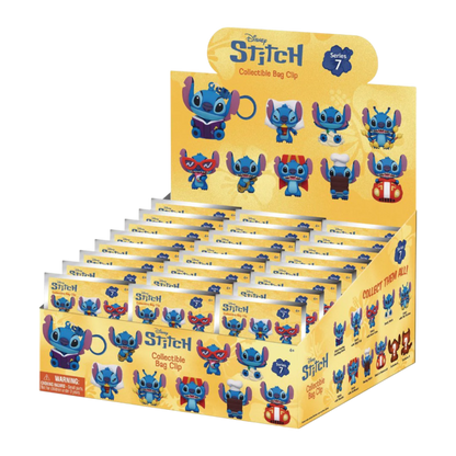 Lilo & Stitch - 3D PVC Bag Clips S7 Blind Bag