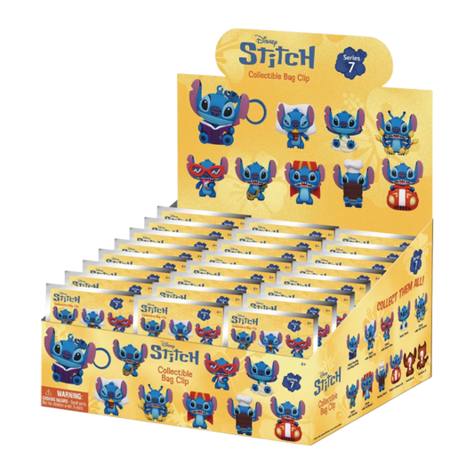 Lilo & Stitch - 3D PVC Bag Clips S7 Blind Bag