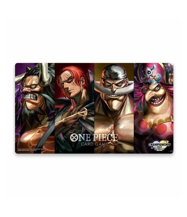 ONE PIECE CARD GAME SPECIAL GOODS SET - FORMER FOUR EMPERORS - PLAYMAT - DECKBOX - SPECIAL CARD