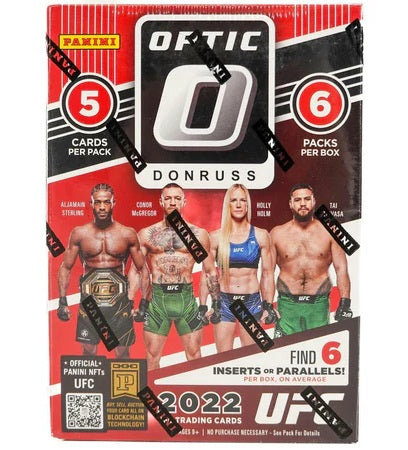 2022 Panini Donruss Optic UFC 6-Pack Blaster Box (Purple Parallel)