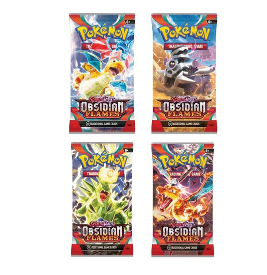 POKÉMON TCG Scarlet & Violet 3 Obsidian Flames Booster Packet