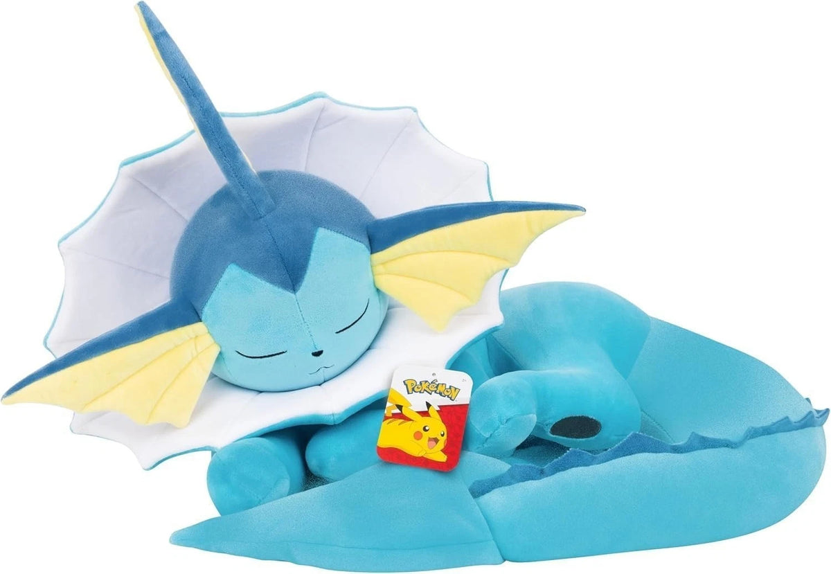Pokemon 45cm (18") SLEEPING VAPOREON Plush Soft Toy