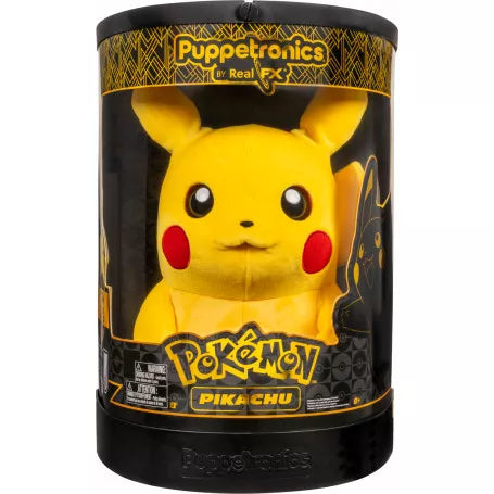 Pokemon 40cm Pikachu Puppertronic Interactive Plush Toy