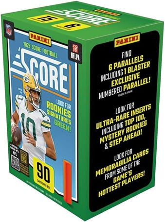 Panini Score 2025 NFL Football Blaster Box