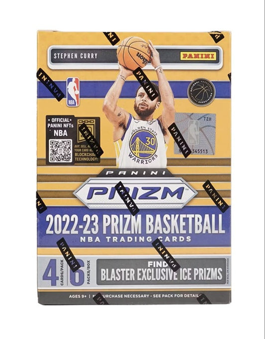 2022-23 Panini Prizm NBA Basketball 6-Pack Blaster Box (Green Pulsar Prizms)