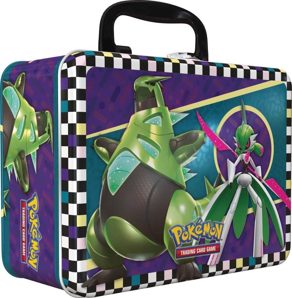 POKÉMON TCG 2024 Collectors Treasure Chest Tin - Metal Case