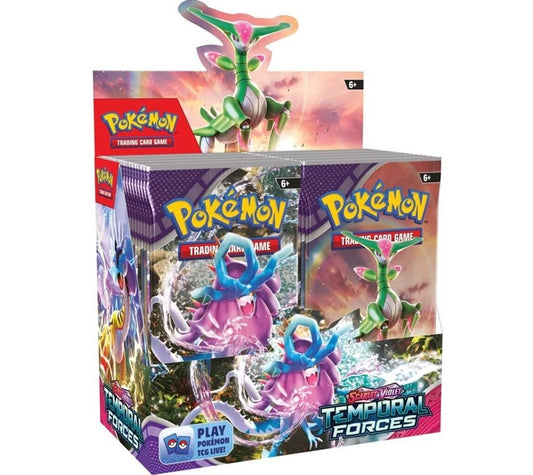 POKÉMON TCG Scarlet & Violet 5 Temporal Forces Booster Box Factory Sealed (36 Packets)