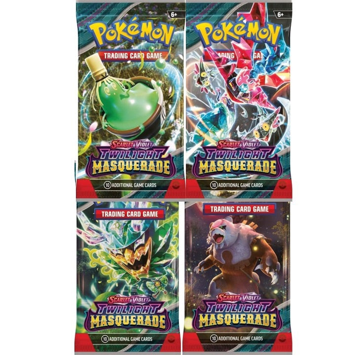 POKÉMON TCG - Twilight Masquerade Booster Pack - Scarlet & Violet 6