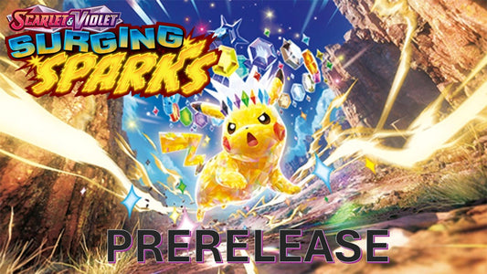 Pokemon TCG Scarlet & Violet 8 Surging Sparks Pre-release 29th October 2024