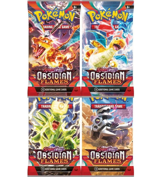 POKÉMON TCG - Obsidian Flames Booster Pack - Scarlet & Violet 3