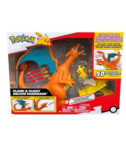 Pokemon Flame and Flight Deluxe Charizard Figure