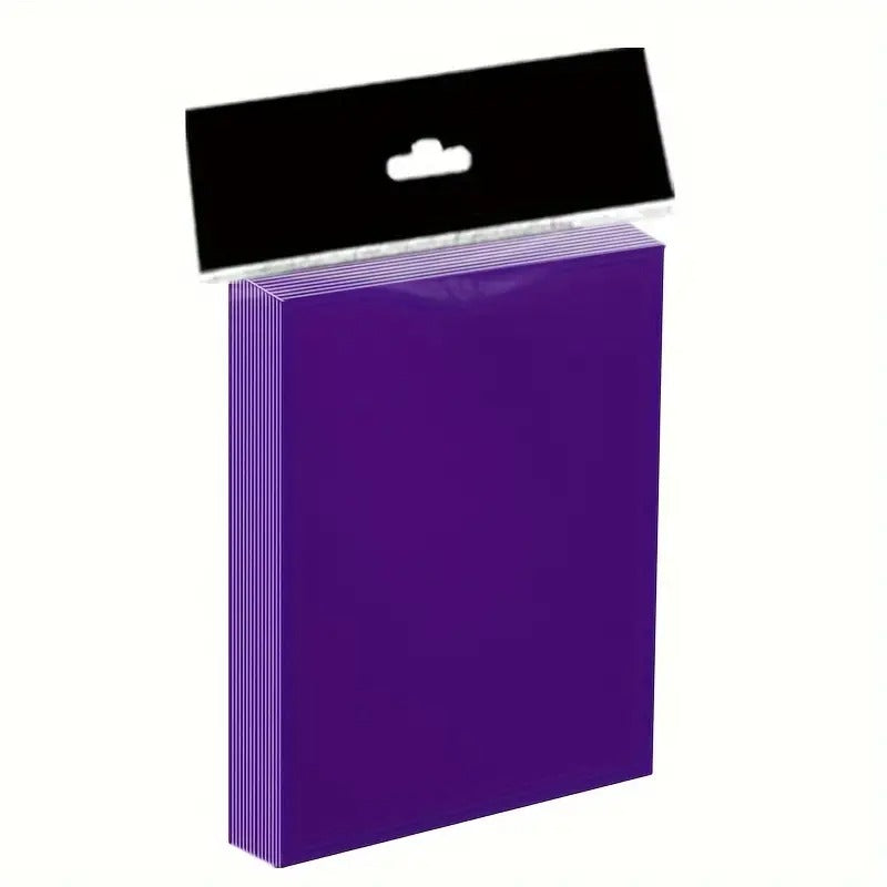 Fire Lion Card Sleeves - Purple - Matte Finish - Standard Fit 100 Sleeves