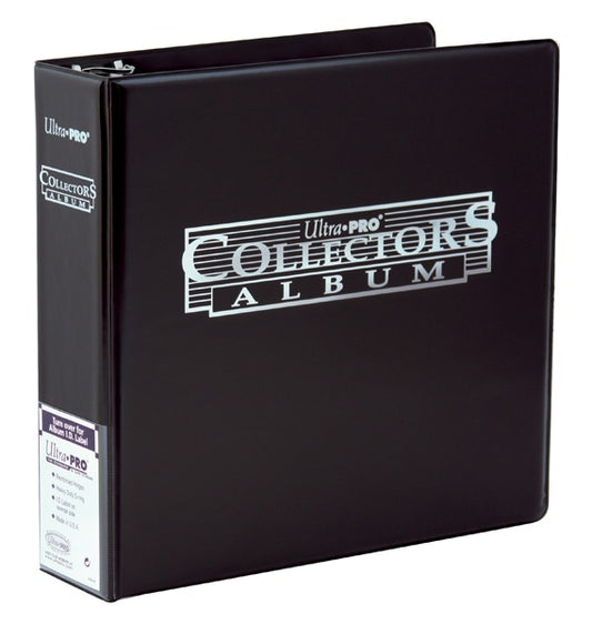 ULTRA PRO - 3" Black Collectors Ring Binder Album