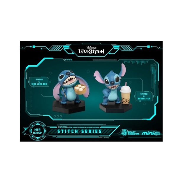 DISNEY LILO & STITCH ASIAN CUISINE 2 PACK - BEAST KINGDOM MINI EGG ATTACK