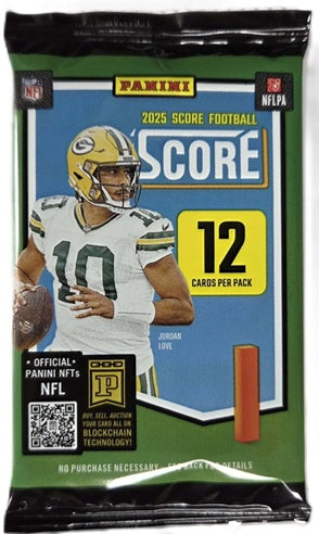 Panini Score 2025 NFL Football Retail Pack