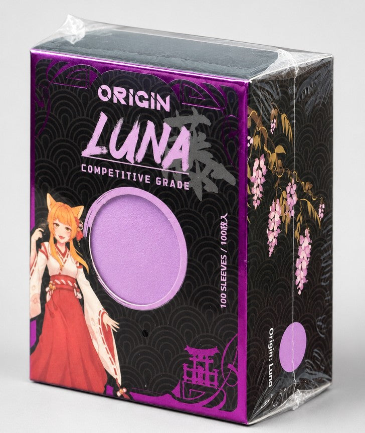 Kuro - Origin LUNA Competitive Grade Gaming Card Sleeve (Purple)