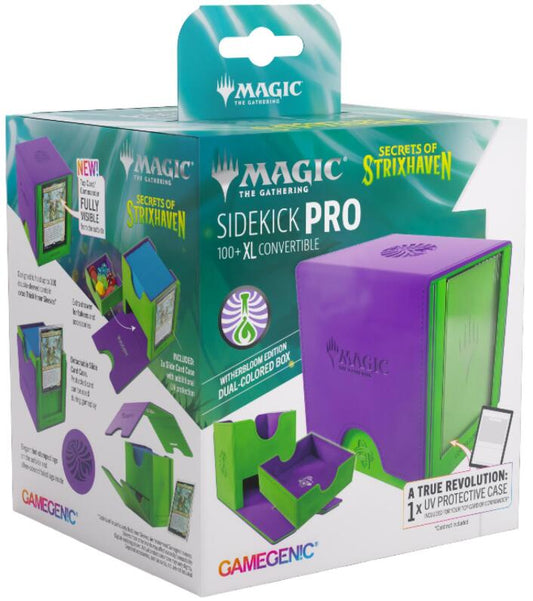 Gamegenic Magic The Gathering Secrets of Strixhaven Sidekick PRO 100+ XL - Witherbloom