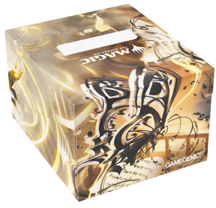 Gamegenic Magic The Gathering Secrets of Strixhaven Soft Crate 100+ XL Sideloading - Stirring Hopesinger/Inkling Token