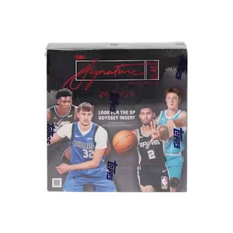2025/26 Topps Signature Class Basketball Mega Box