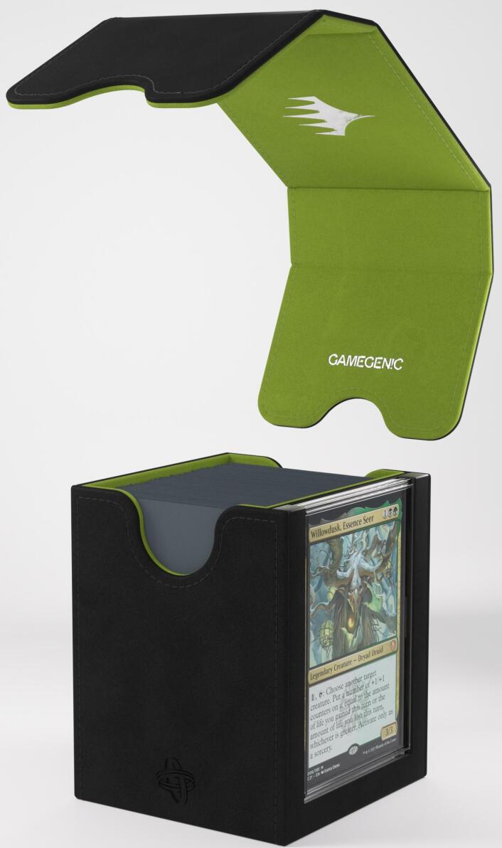 Gamegenic Magic The Gathering Secrets of Strixhaven Squire PLUS 100+ XL - Black/Green