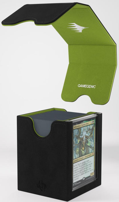 Gamegenic Magic The Gathering Secrets of Strixhaven Squire PLUS 100+ XL - Black/Green