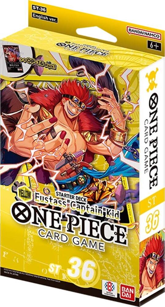 One Piece: YELLOW - Eustass”Captain”Kid - Starter Deck (ST-36)