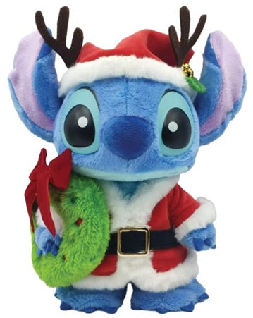 Disney CHRISTMAS STITCH Furry Santa Figurine