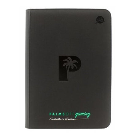 COLLECTOR'S SERIES TOP LOADER ZIP BINDER – 9 POCKET BLACK  - 216 CAPACITY