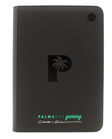 COLLECTOR'S SERIES TOP LOADER ZIP BINDER - CLEAR (216 CAPACITY) - BLACK