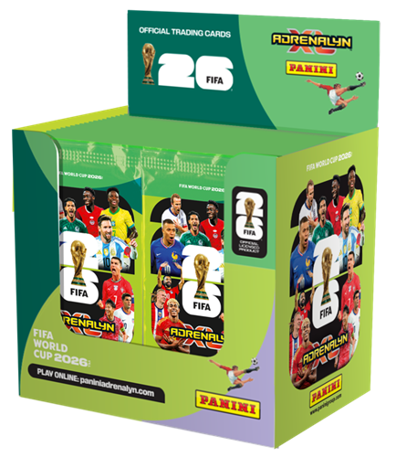 2026 Panini FIFA World Cup Adrenalyn XL Card Booster Pack x 1 Single random booster pack