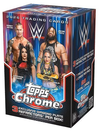 2026 TOPPS CHROME WWE - Value Box