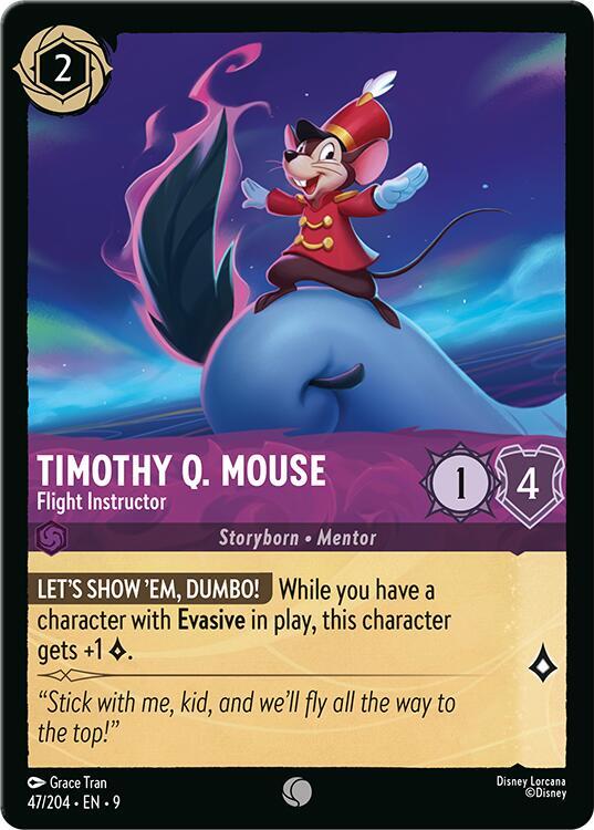Timothy Q. Mouse, Flight Instructor 47/204 (Fabled) 