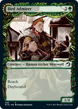 Bird Admirer Showcase 298 (Innistrad: Midnight Hunt) 