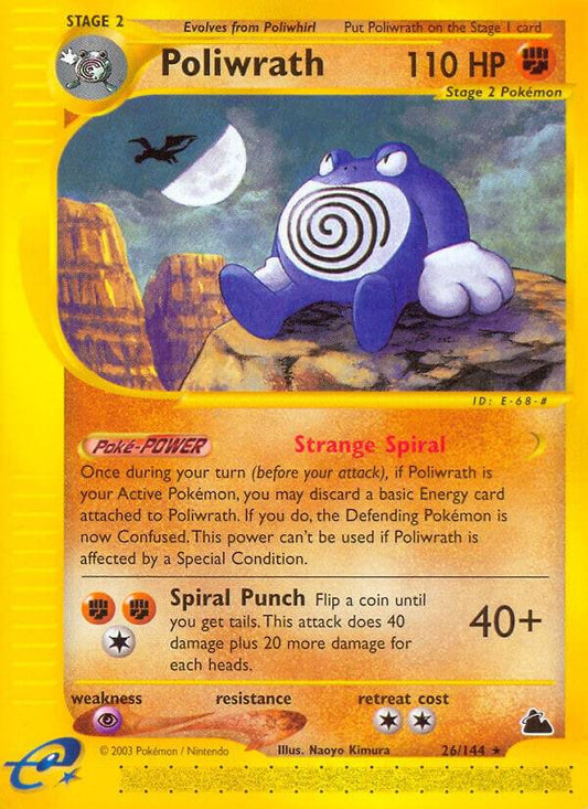 Poliwrath  026/144 (Skyridge) 